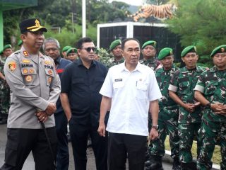 Sekda sambut kunker Danrem 061/Suryakencana, perkuat sinergi mitigasi bencana