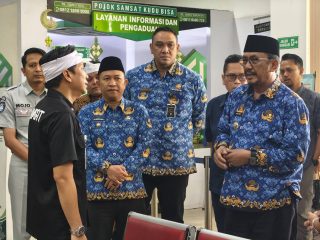 Bupati Sukabumi Tinjau Layanan Samsat Cibadak, Apresiasi Kebijakan Gubernur Jabar